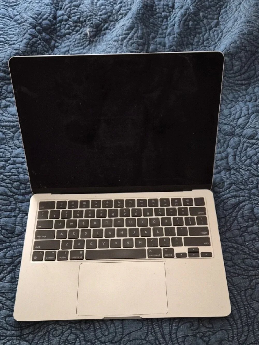 Apple MacBook - Silver Top with Apple Logo